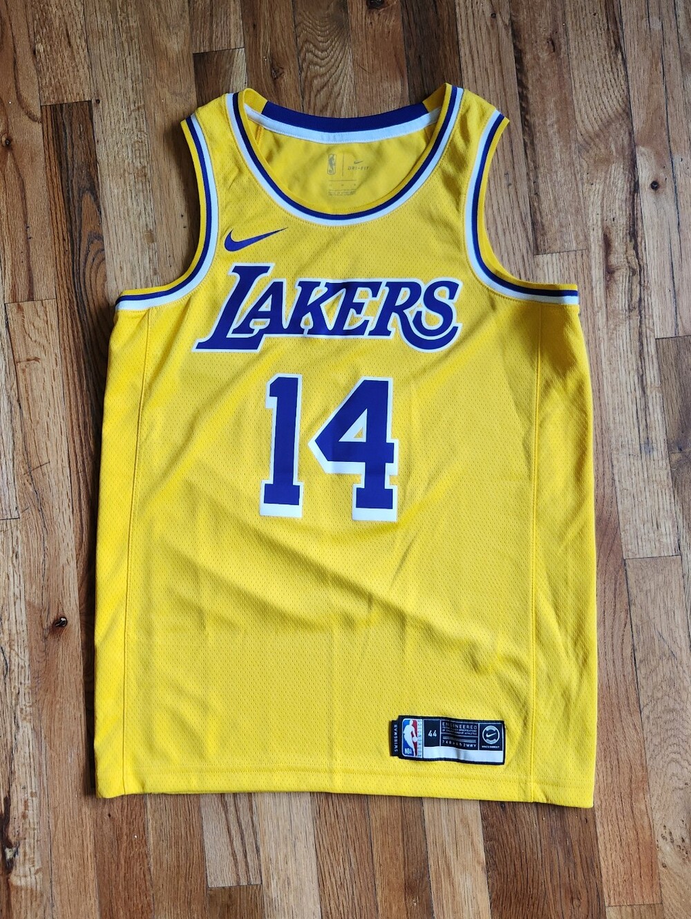 NWT LA Lakers Brandon Ingram Nike NBA Jersey Sz M